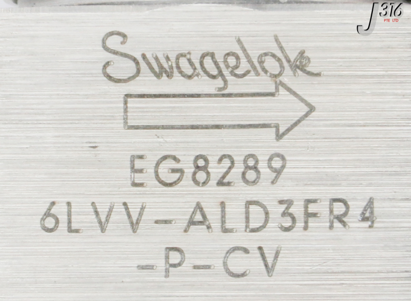サンプル 28129 SWAGELOK VIM-VAR ALD VLV, 1/4 IN. FEMALE VCR, SC-01 6LVV